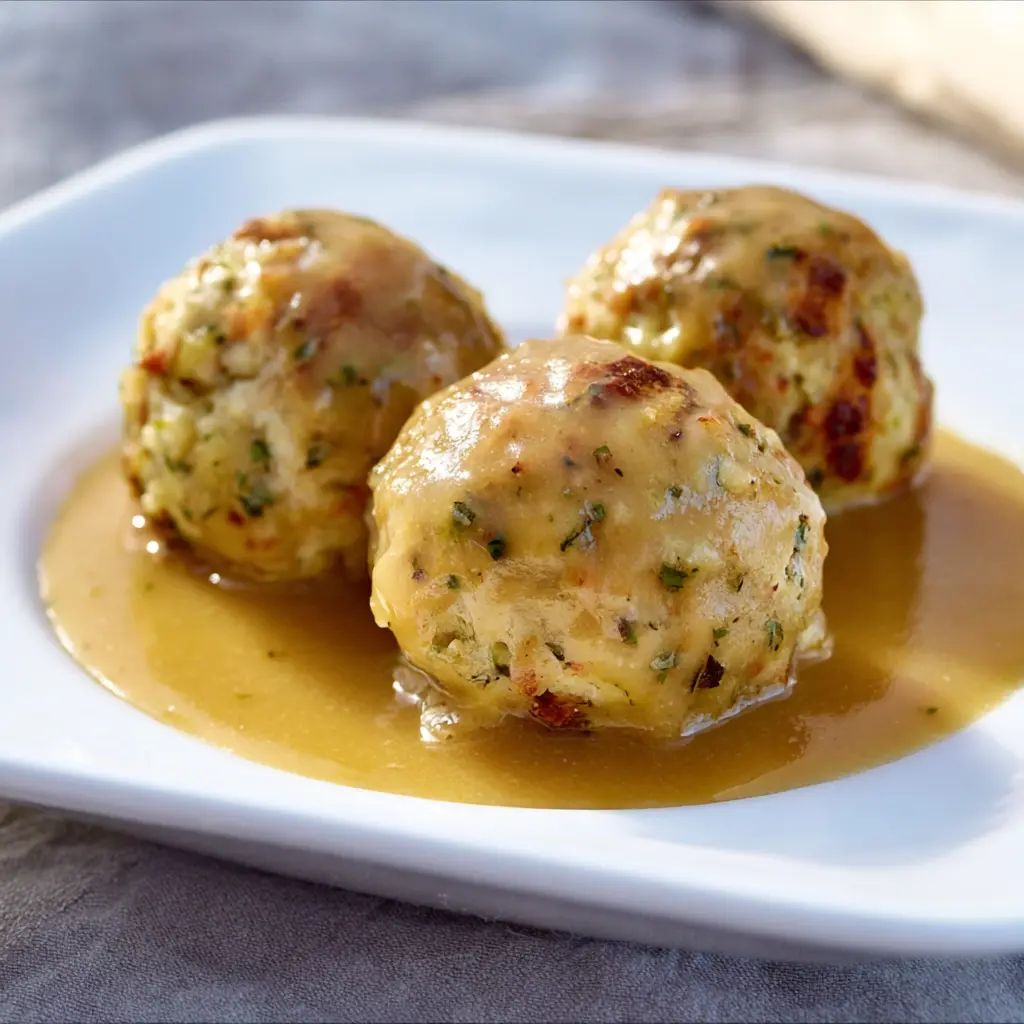 Leftover Turkey Stuffing Balls Recipe