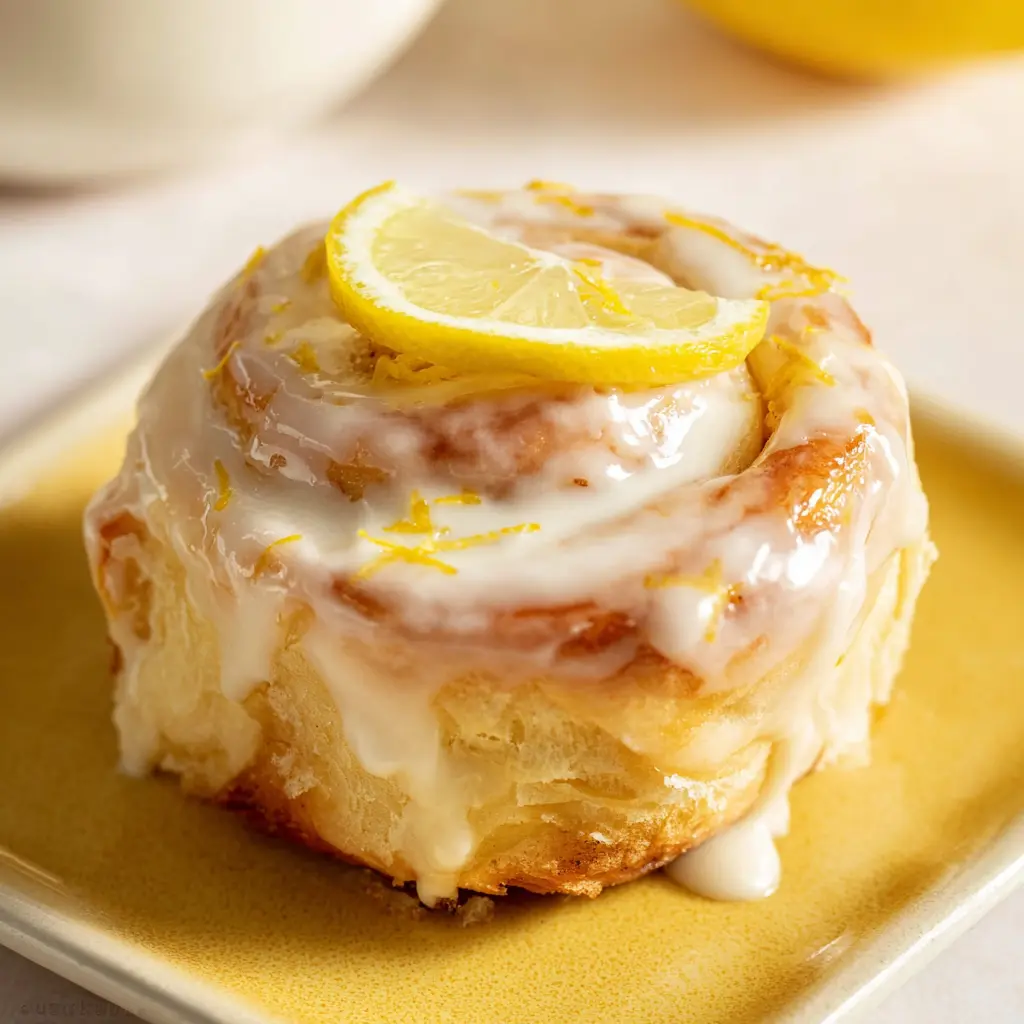 Lemon Sweet Rolls Recipe