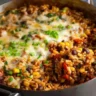 Mexican Ground Beef Casserole with Rice