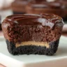 Mini Chocolate Mud Pies with Oreo Crust