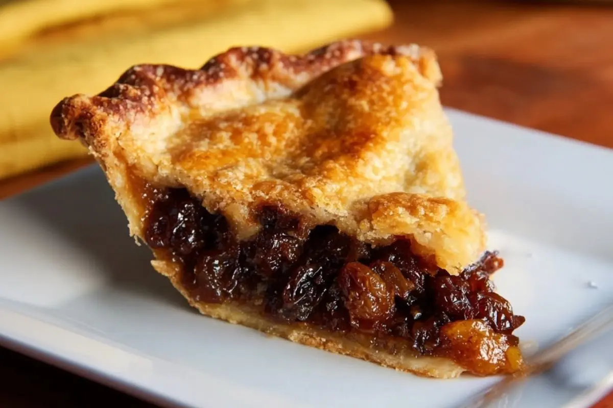 Old Fashioned Raisin Pie