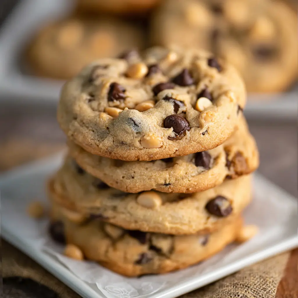 Peanut Butter Banana Chocolate Chip Cookies Recipe