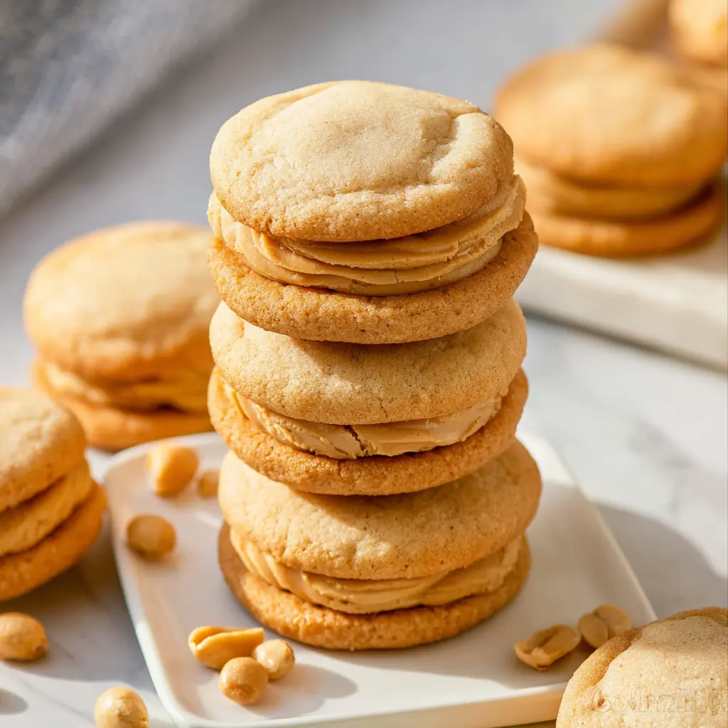 Peanut Butter Sandwich Cookies Recipe