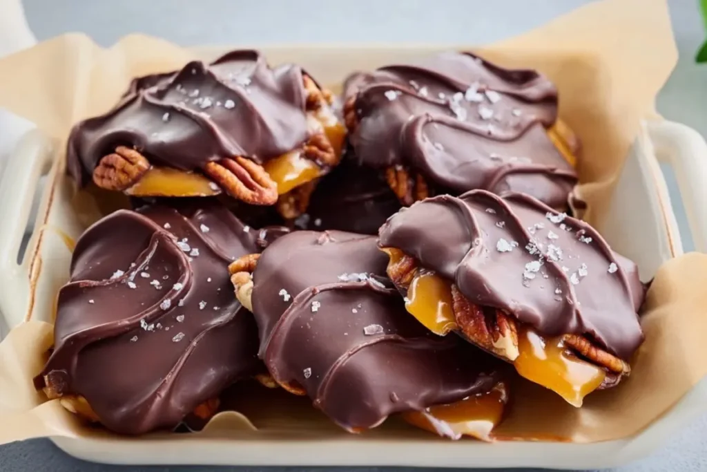 Pecan Caramel Clusters