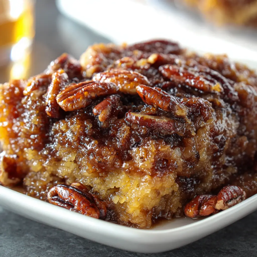 Pecan Pie Dump Cake Recipe