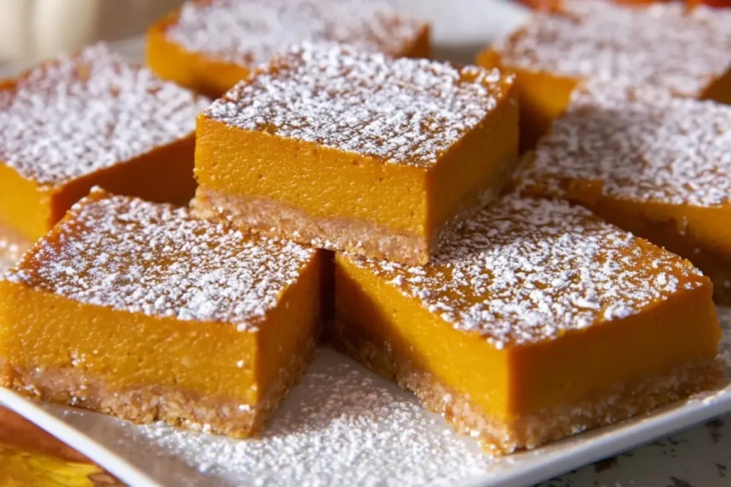 Pumpkin Dream Bars
