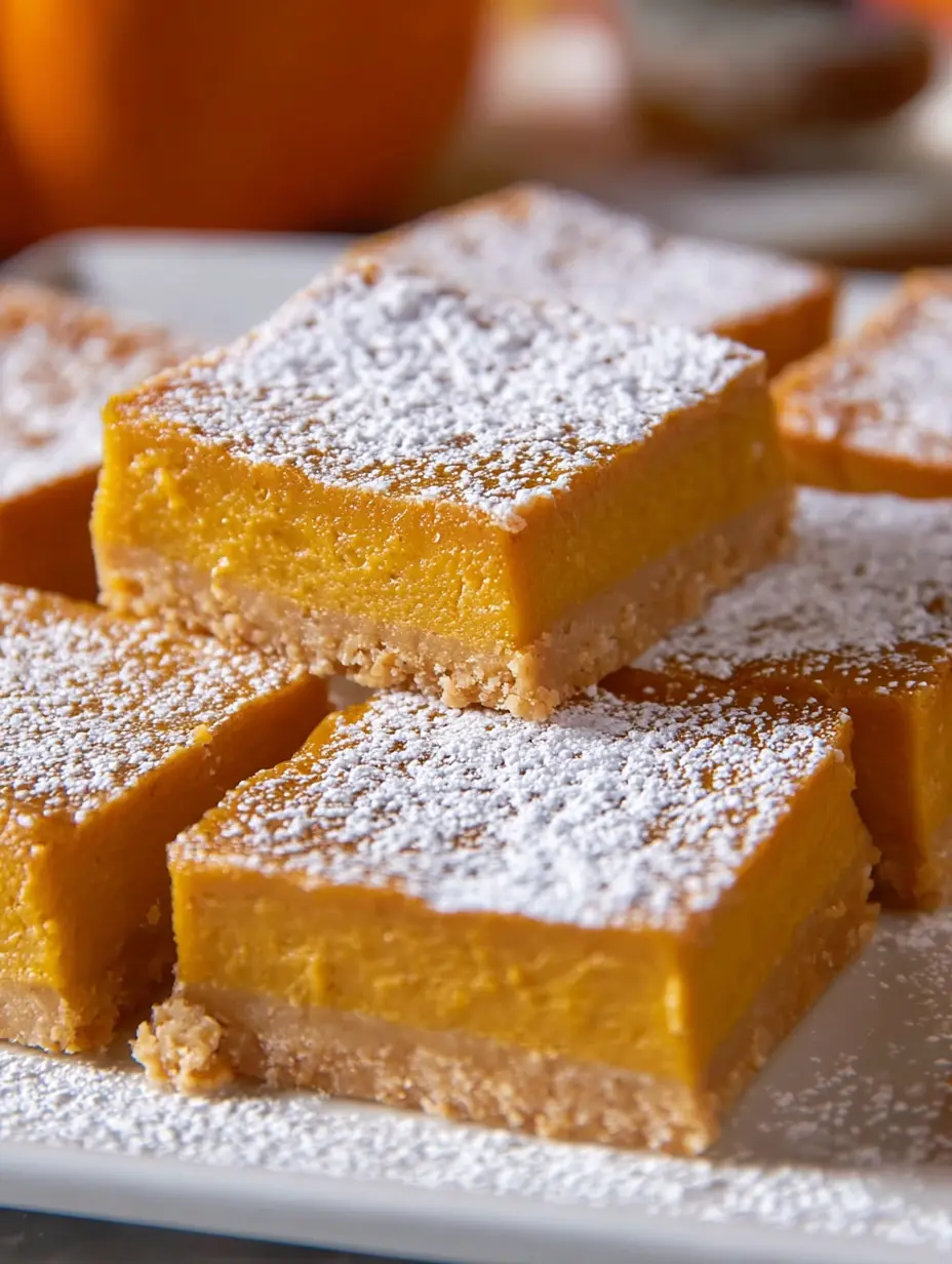 Pumpkin Dream Bars Recipe