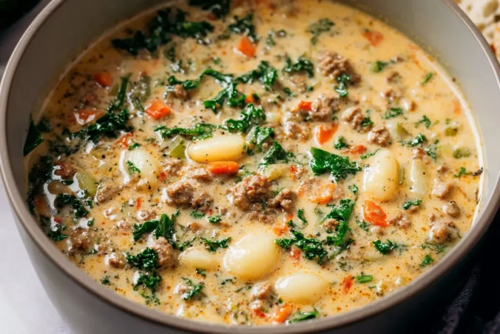 Sausage Gnocchi Soup