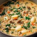 Sausage Gnocchi Soup