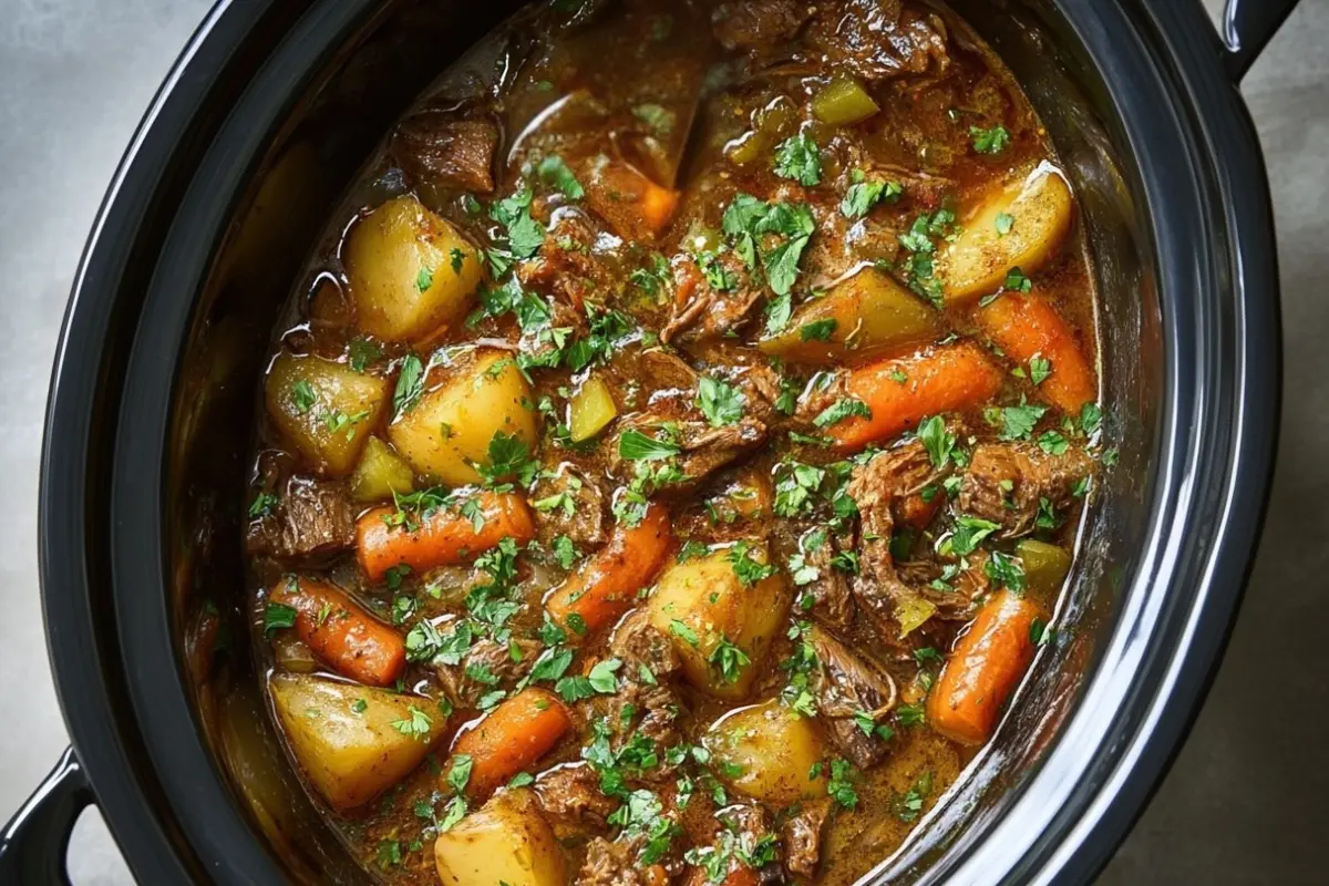 Slow Cooker Beef Stew Recipe