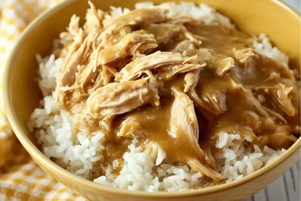 Slow Cooker Chicken and Gravy