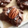 Slow Cooker Chocolate Caramel Pecan Clusters