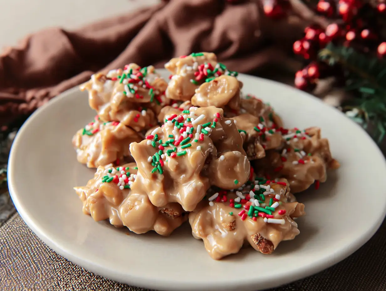 Slow Cooker Peanut Clusters Recipe