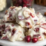 Slow Cooker White Chocolate Cranberry Clusters
