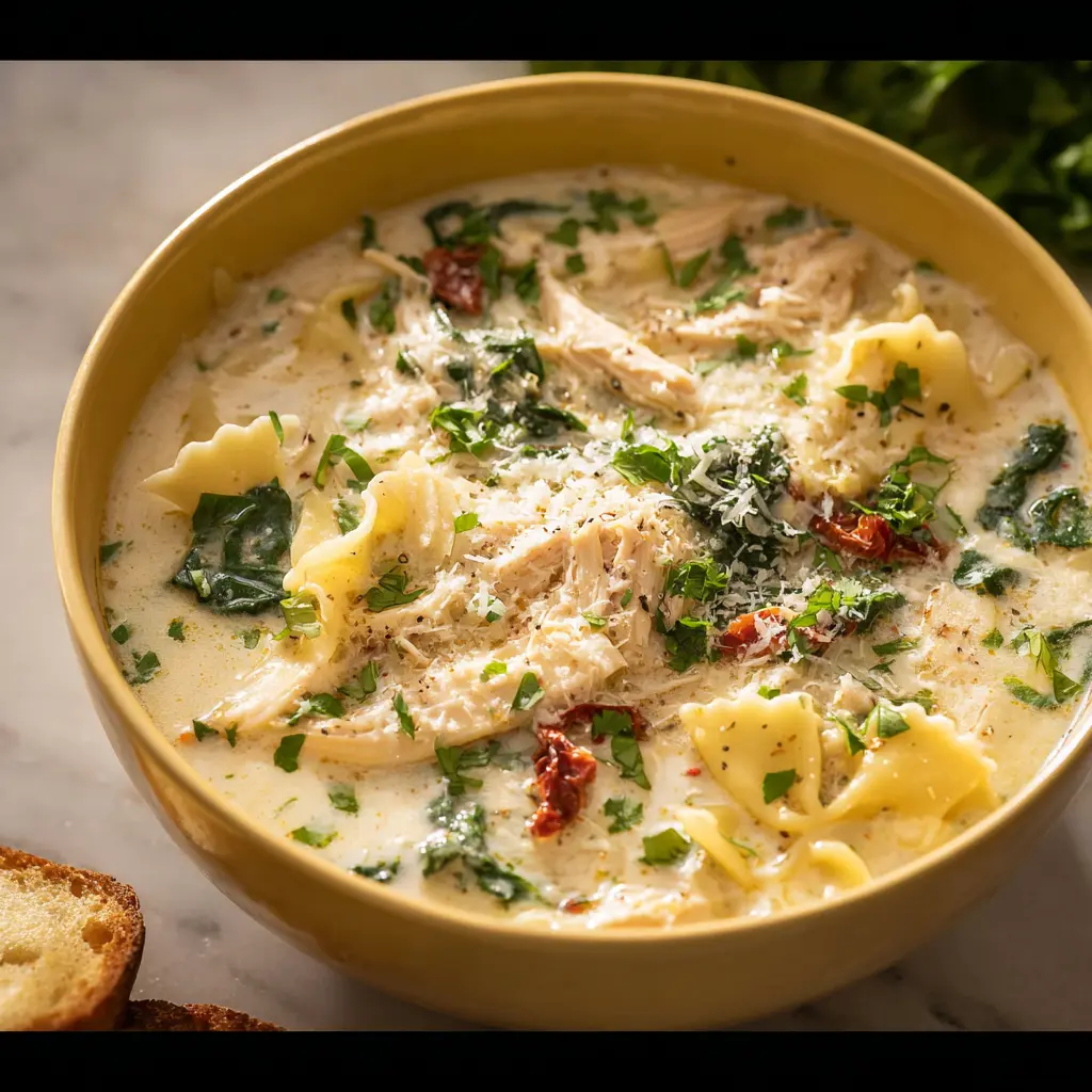 White Lasagna Soup Recipe