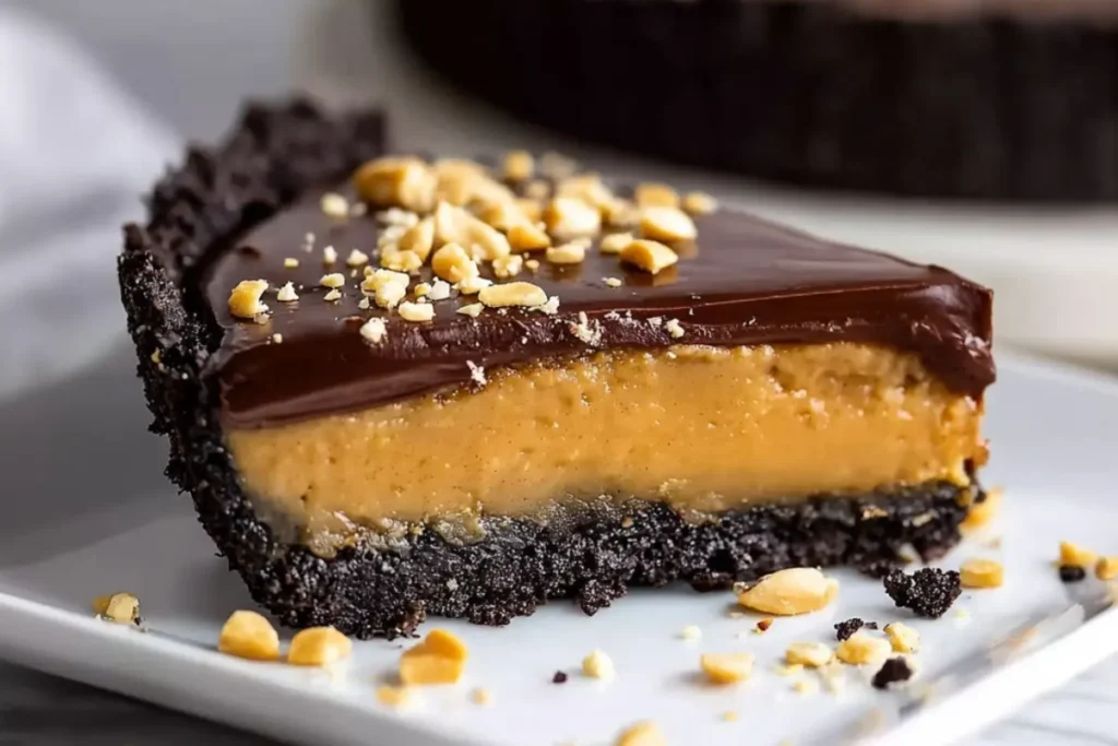 peanut butter caramel pie