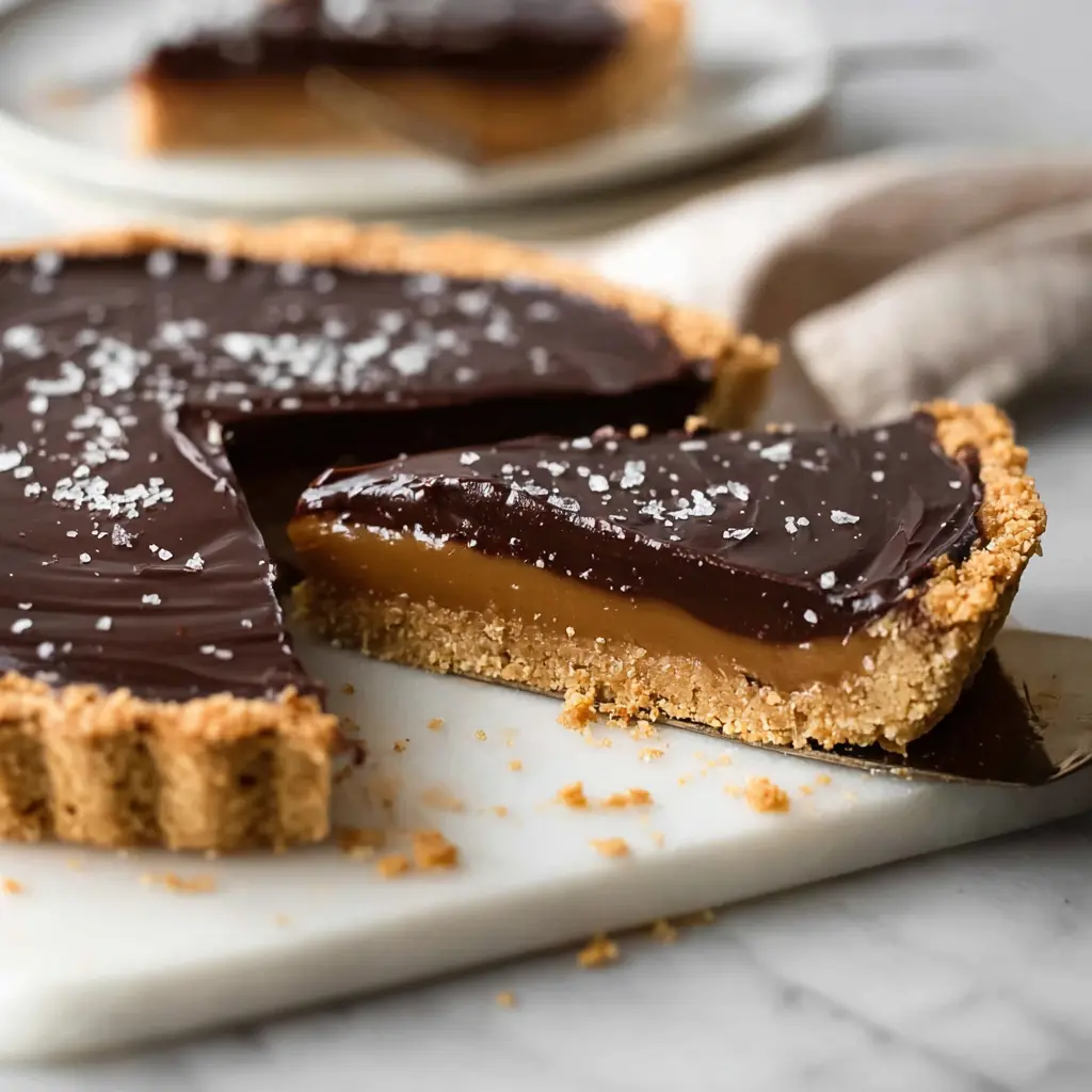 salted caramel tart recipe