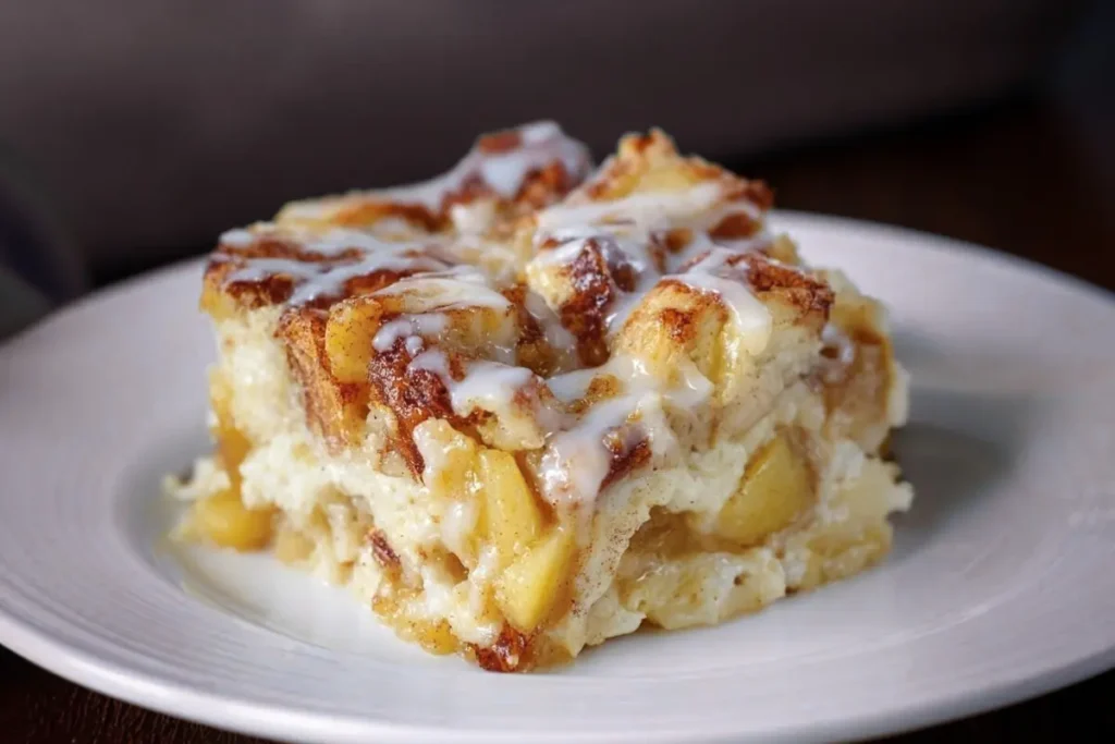 Apple Fritter Breakfast Casserole