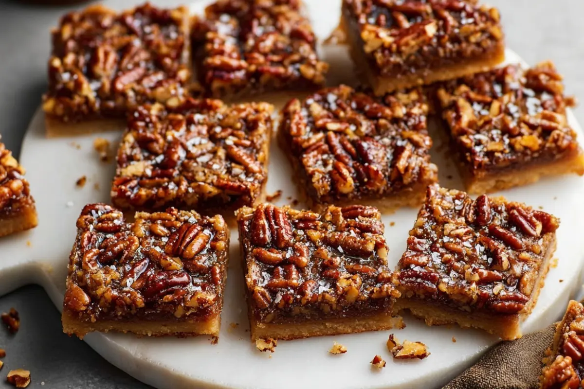 Brown Butter Pecan Pie Bars