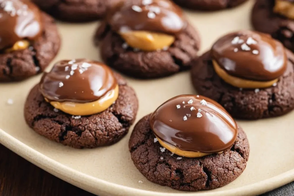 Buckeye Brownie Cookies