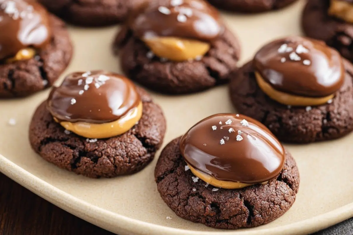 Buckeye Brownie Cookies