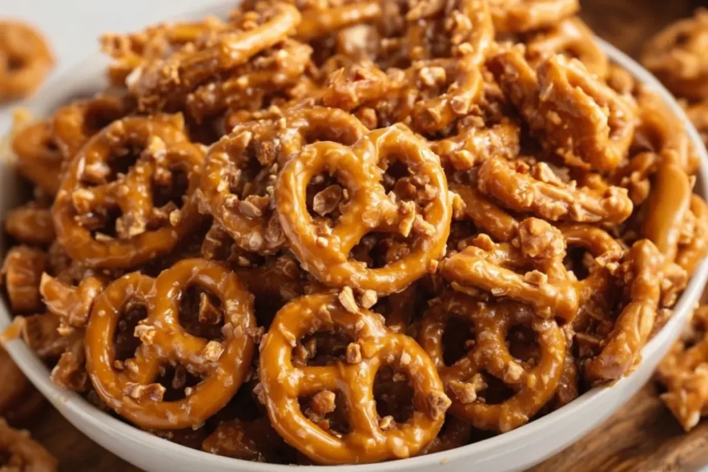 Butter Toffee Pretzels