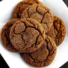 Chewy Ginger Molasses Cookies