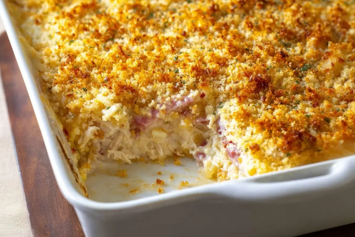 Chicken Cordon Bleu Casserole
