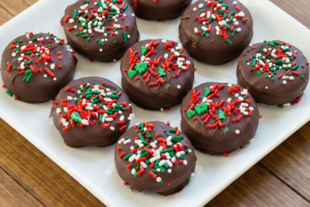 Chocolate Peanut Butter Stacks