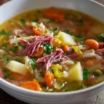 Corned Beef and Cabbage Soup