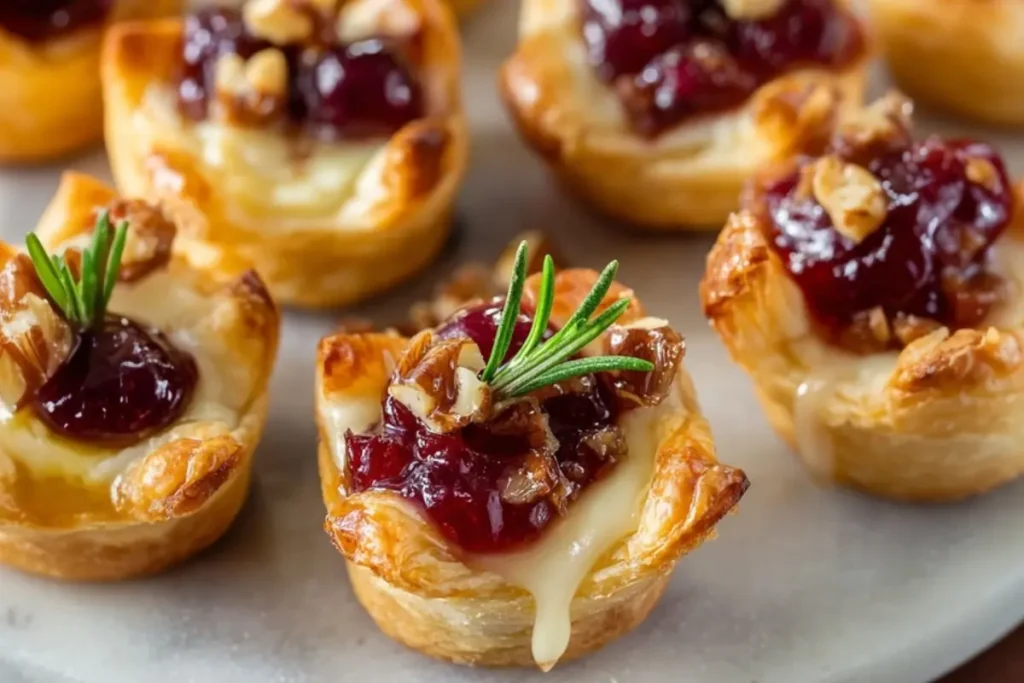 Cranberry Brie Bites