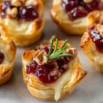 Cranberry Brie Bites