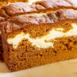 Cream Cheese Filled Pumpkin Bread