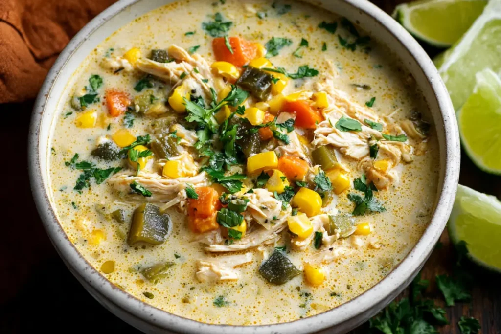 Chicken Poblano Soup