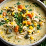 Chicken Poblano Soup