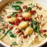 Chicken Beef Bacon Gnocchi Soup
