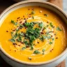 Easy Butternut Squash and Sweet Potato Soup