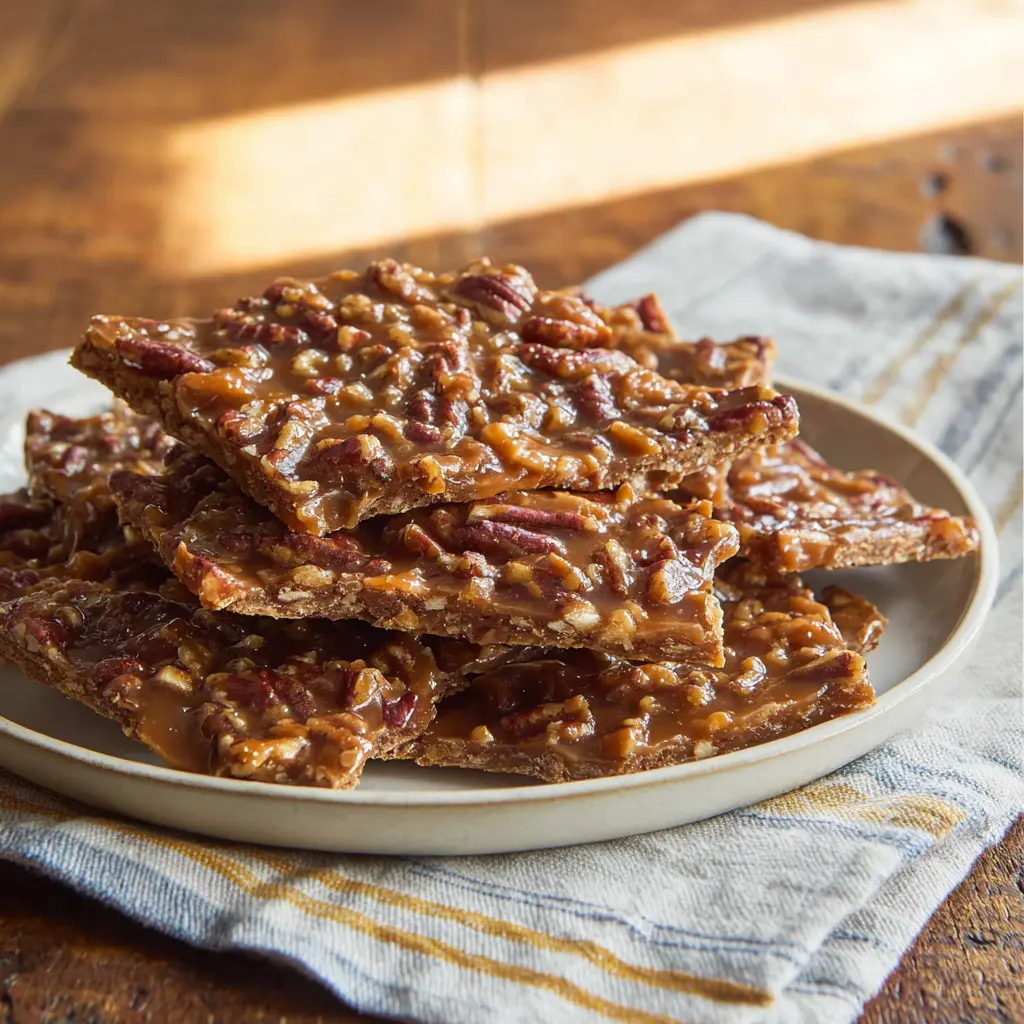 Easy Pecan Pie Bark