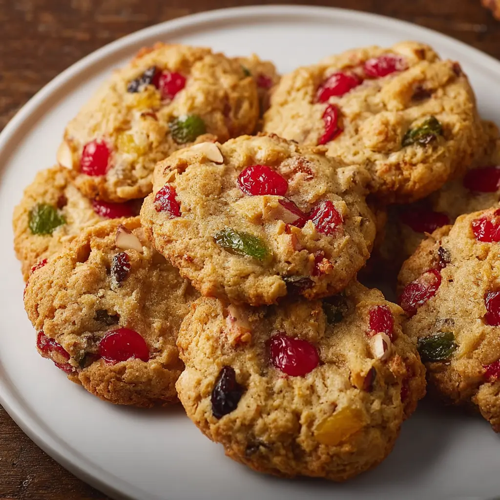 Fruit Cake Cookies Recipe