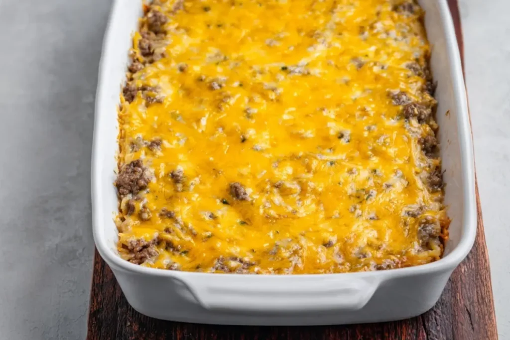 Hamburger Hashbrown Casserole