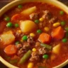 Instant Pot Hamburger Soup