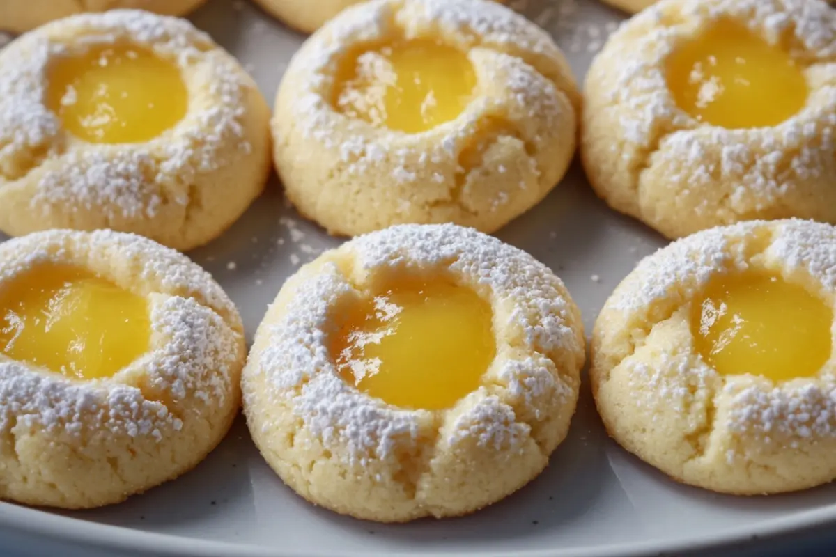 Lemon Curd Cookies
