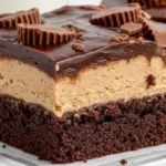 Loaded Peanut Butter Cup Brownies