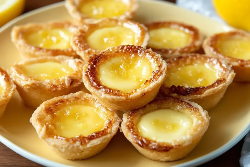 Mini Lemon Impossible Pies