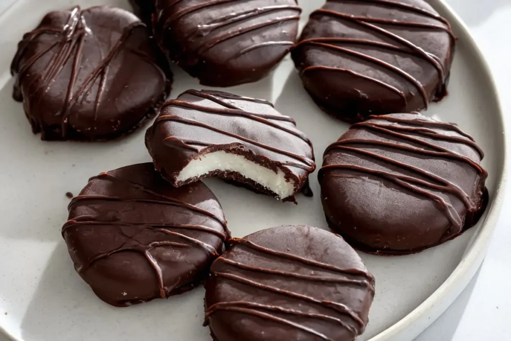 No Bake Peppermint Patties
