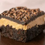 Peanut Butter Chocolate Brownie Crunch Bars