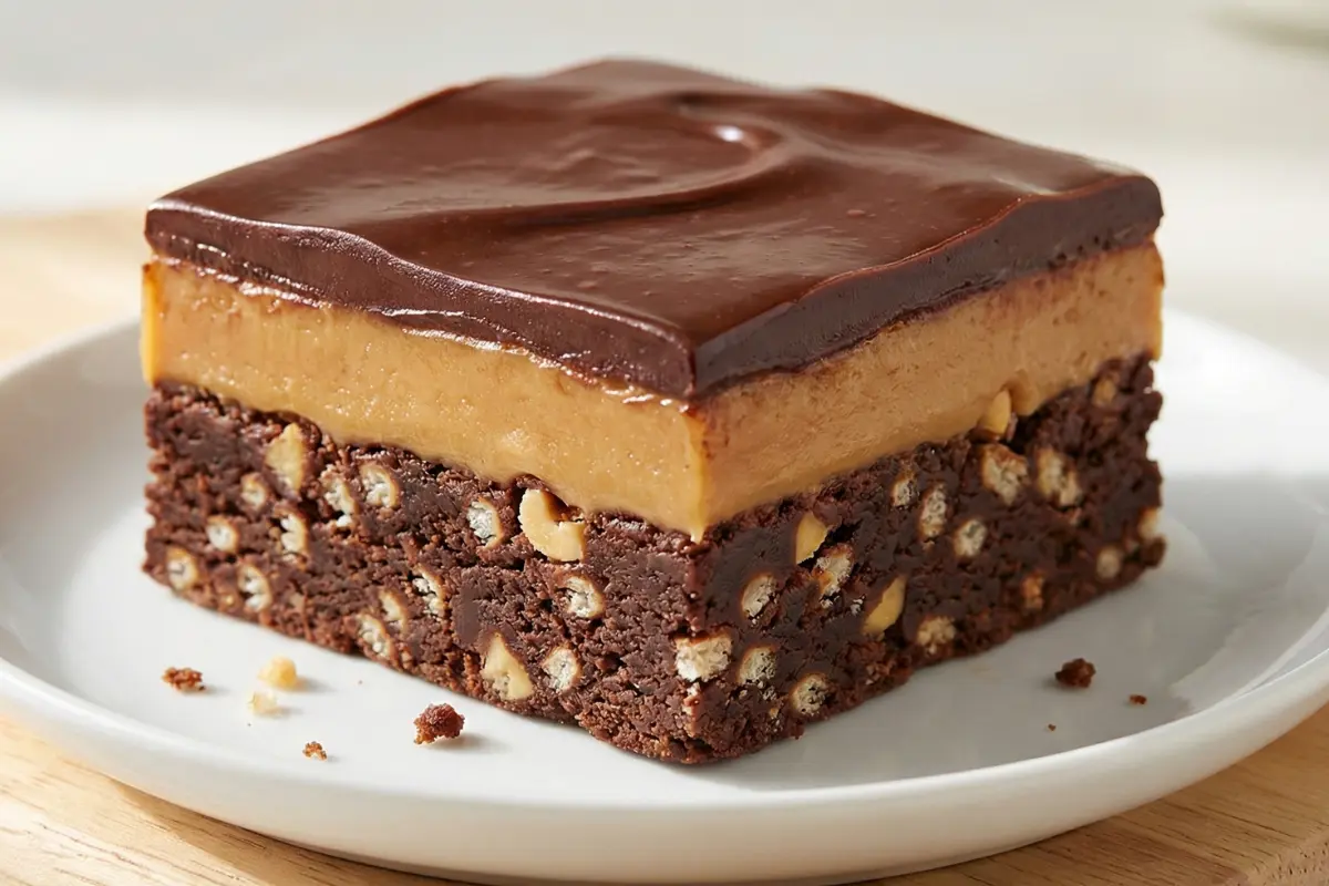 Peanut Butter Pretzel Caramel Chocolate Bars