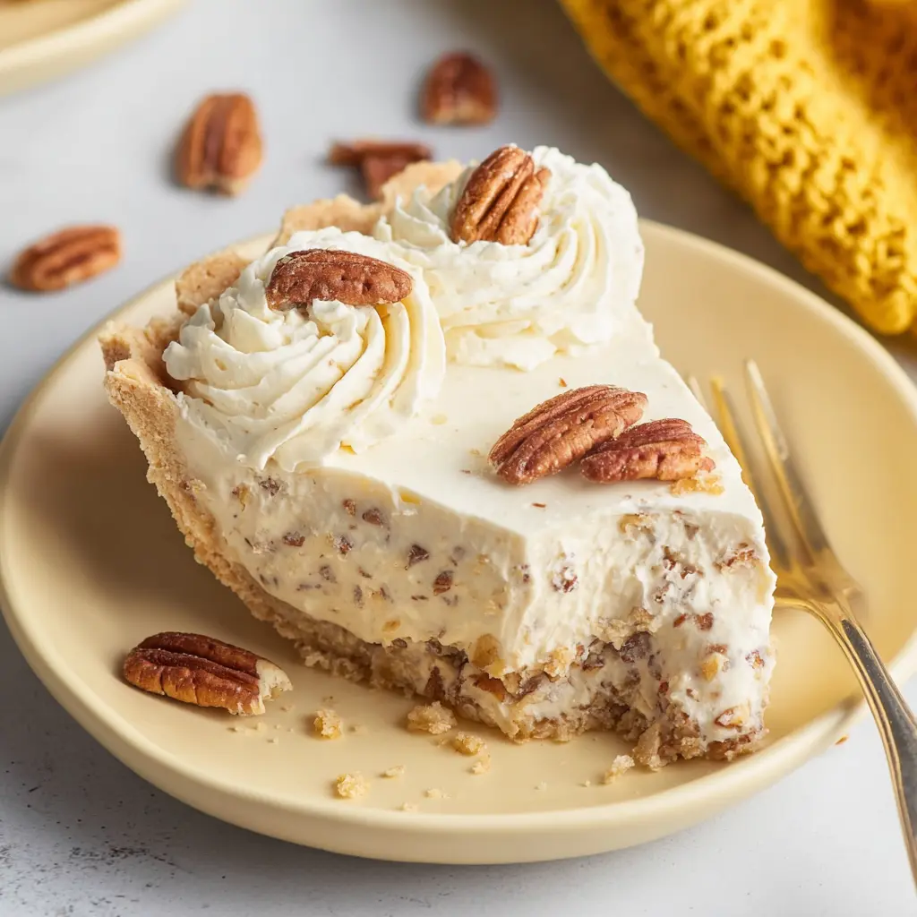 Pecan Cream Pie Recipe