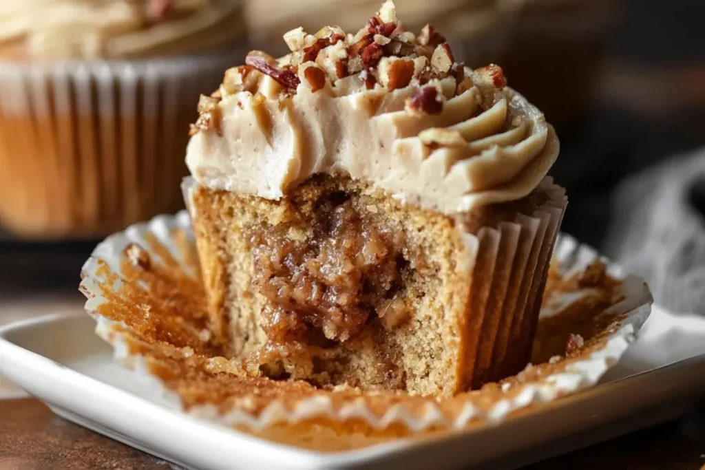 Pecan Pie Cupcakes