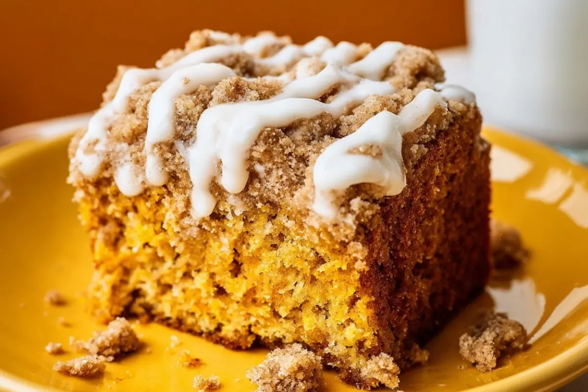 Pumpkin Coffee Cake Recipe